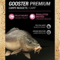 AMORCE GOOSTER PREMIUM CARPE NUGGETS 4,75 KG -Fishing Shop amorce gooster premium carpe nuggets 475 kg 1