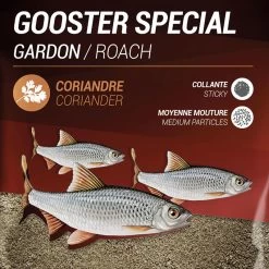 AMORCE GOOSTER SPECIAL GARDON 4,75kg 9 AMORCE GOOSTER SPECIAL GARDON 4,75kg -Fishing Shop amorce gooster special gardon 475kg 1