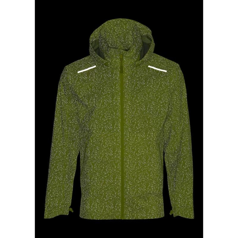 BASIL Veste De Pluie Pour Vélo Hommes Skane HiVis, Jaune Fluo 5 BASIL Veste De Pluie Pour Vélo Hommes Skane HiVis, Jaune Fluo – Image 3