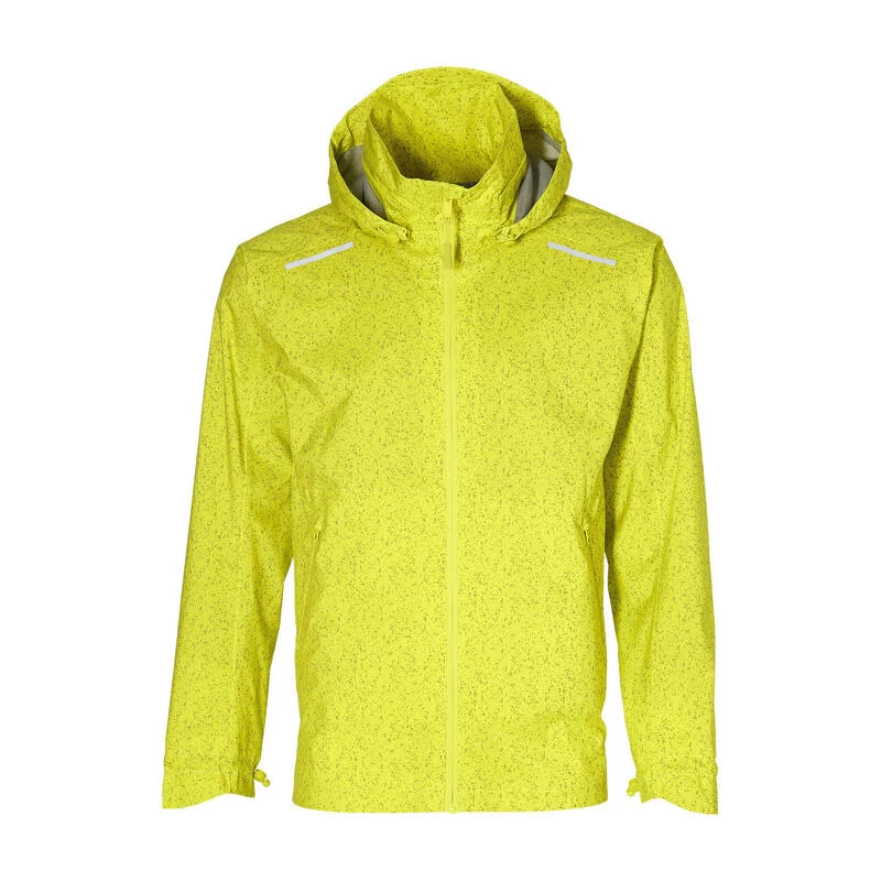 BASIL Veste De Pluie Pour Vélo Hommes Skane HiVis, Jaune Fluo 3 BASIL Veste De Pluie Pour Vélo Hommes Skane HiVis, Jaune Fluo
