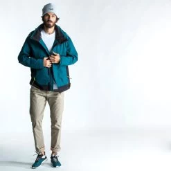 Tribord Blouson De Voile - Veste De Pluie Sailing 500 Homme Pétrole Jaune -Fishing Shop blouson de voile veste de pluie sailing 500 homme petrole jaune 3