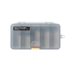 Boîte De Rangement Savage Gear Lurebox Smoke (Cassette A - 21,4 X 11,8 X 4,5cm)