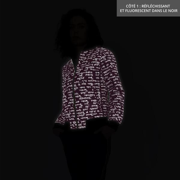 Bomber Réversible Et Réfléchissant Cascadeuse 5 Bomber Réversible Et Réfléchissant Cascadeuse – Image 3