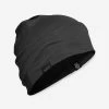 BONNET EN LAINE MERINOS DE TREKKING - MT500 - NOIR -Fishing Shop bonnet en laine merinos de trekking mt500 noir