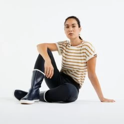 Tribord Bottes Caoutchouc Adulte SAILING 500 Navy -Fishing Shop bottes caoutchouc adulte sailing 500 navy 2