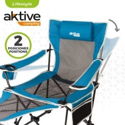 Chaise Longue Pliante De Camping Aktive -Fishing Shop chaise longue pliante de camping aktive 2