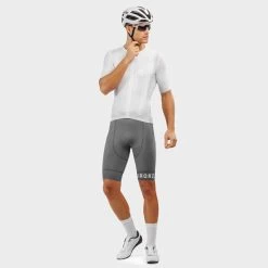 Cuissard Vélo Court Homme Cyclisme BX Fassa Gris -Fishing Shop cuissard velo court homme cyclisme bx fassa gris 3