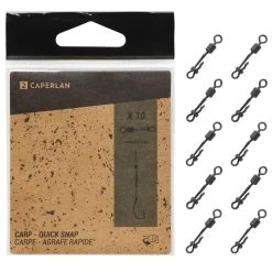 Émerillon Quick Swivel Snap X10 Pêche De La Carpe -Fishing Shop emerillon quick swivel snap x10 peche de la carpe 3