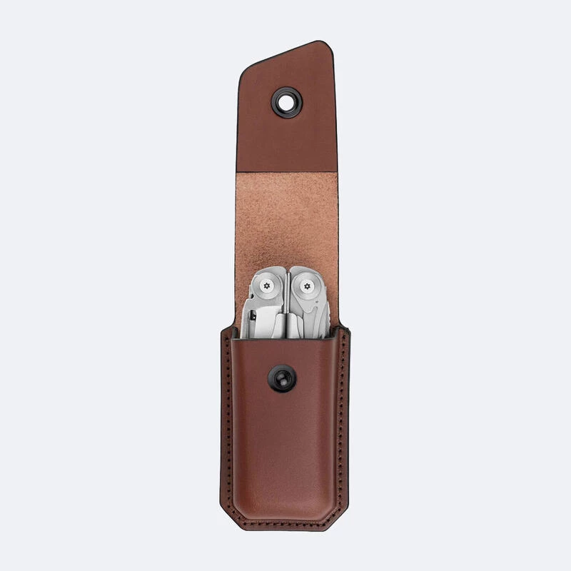 Étui Cuir Tanné Végétal Taille Large - AINSWORTH Pour Pince LEATHERMAN 5 Étui Cuir Tanné Végétal Taille Large - AINSWORTH Pour Pince LEATHERMAN – Image 3