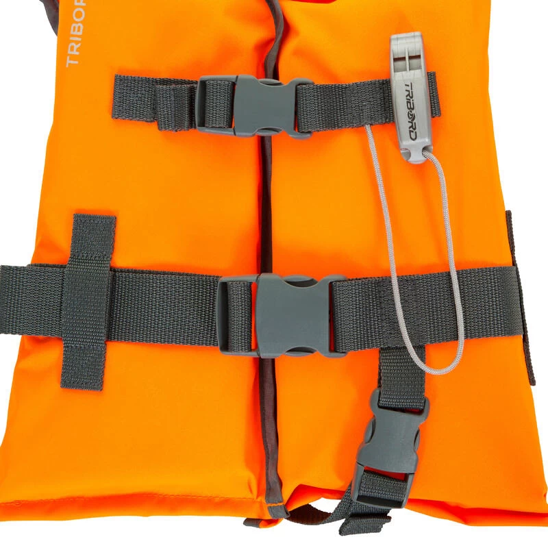Tribord Gilet De Sauvetage Mousse Bateau Enfant LJ 100N Orange 5 Tribord Gilet De Sauvetage Mousse Bateau Enfant LJ 100N Orange – Image 3