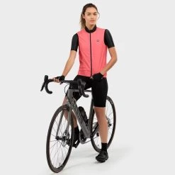 Gilet Vélo Coupe-vent Femme Cyclisme V1-W Cancano Corail -Fishing Shop gilet velo coupe vent femme cyclisme v1 w cancano corail 3