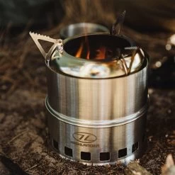 Highlander Cabar Bushcraft Réchaud à Gaz Bois -Fishing Shop highlander cabar bushcraft rechaud a gaz bois 5