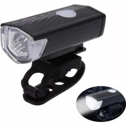 Kit D'éclairage LED Pour Vélo - Feu Avant Et Feu Arrière - 300 & 20 Lumens -Fishing Shop kit declairage led pour velo feu avant et feu arriere 300 and 20 lumens 5
