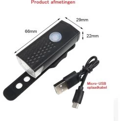 Kit D'éclairage LED Pour Vélo - Feu Avant Et Feu Arrière - 300 & 20 Lumens -Fishing Shop kit declairage led pour velo feu avant et feu arriere 300 and 20 lumens 6