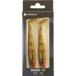 LEURRE SOUPLE BROCHET SHAD ROGEN 120 GOLD X2 -Fishing Shop leurre souple brochet shad rogen 120 gold x2 3