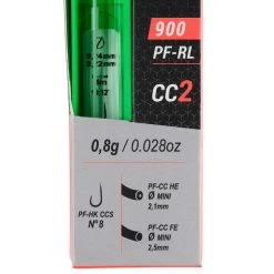 LIGNE MONTEE POUR LA PECHE DE LA CARPE AU COUP PF-RL900 CC2 0,8g -Fishing Shop ligne montee pour la peche de la carpe au coup pf rl900 cc2 08g 2