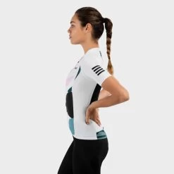 Maillot Vélo Manches Courtes Femme Cyclisme M2 Pinerolo Blanc -Fishing Shop maillot velo manches courtes femme cyclisme m2 pinerolo blanc 2