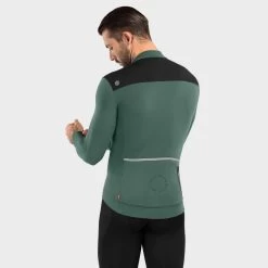 Maillot Vélo Thermique Homme Cyclisme M4 Volta Vert Armée -Fishing Shop maillot velo thermique homme cyclisme m4 volta vert armee 1