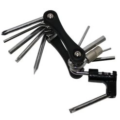 Outil Multifonction 11 Fonctions Clés Allen + Tournevis + Dérive-chaine P2R