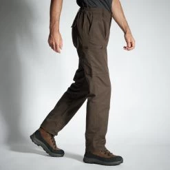 PANTALON CARGO RESISTANT STEPPE 300 MARRON 15 PANTALON CARGO RESISTANT STEPPE 300 MARRON -Fishing Shop pantalon cargo resistant steppe 300 marron 3