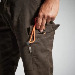 PANTALON CARGO RESISTANT STEPPE 300 MARRON 16 PANTALON CARGO RESISTANT STEPPE 300 MARRON -Fishing Shop pantalon cargo resistant steppe 300 marron 4