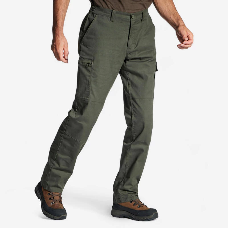 PANTALON CARGO RESISTANT STEPPE 300 VERT 3 PANTALON CARGO RESISTANT STEPPE 300 VERT