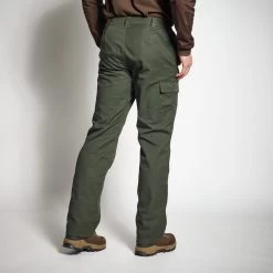 PANTALON CHASSE CHAUD VERT 100 -Fishing Shop pantalon chasse chaud vert 100 2