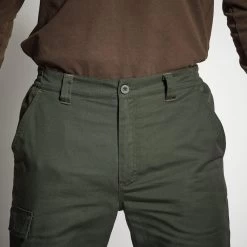PANTALON CHASSE CHAUD VERT 100 -Fishing Shop pantalon chasse chaud vert 100 5