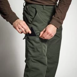 PANTALON CHASSE CHAUD VERT 100 -Fishing Shop pantalon chasse chaud vert 100 6