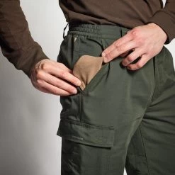 PANTALON CHASSE CHAUD VERT 100 -Fishing Shop pantalon chasse chaud vert 100 7