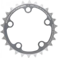 PLATEAU Diam 74 28 Dents 5 Branches INTERIEUR ZELITO Triple 9/10V Argent