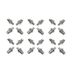 Sachet De 25 Vis Creuse Tendeur De Cable Vélo Fendue Alu P2R M 7 L10 Mm