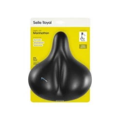 Selle Royal Selle Vélo Manhatten Noir -Fishing Shop selle velo manhatten noir 3