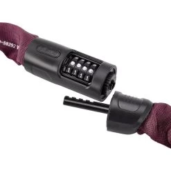 Abus Serrure à Chaîne 8808C/85 - Rouge -Fishing Shop serrure a chaine 8808c85 rouge 2