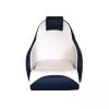 SIÈGE PILOTE DELUXE - BLANC / BLEU -Fishing Shop siege pilote deluxe blanc bleu