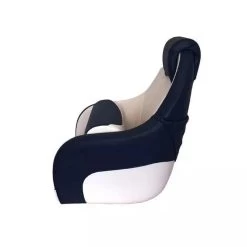 SIÈGE PILOTE DELUXE - BLANC / BLEU -Fishing Shop siege pilote deluxe blanc bleu 4