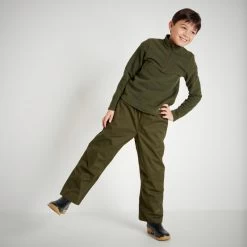 Surpantalon Imperméable Junior 100 Vert -Fishing Shop surpantalon impermeable junior 100 vert 4