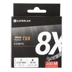 TRESSE PECHE DU SILURE TX8 CF GRIS 300M -Fishing Shop tresse peche du silure tx8 cf gris 300m 2