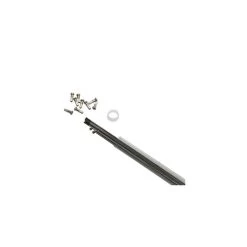 Tube De 10 Rayons Inox Tête Coudée Avec écrou P2R 266 Mm