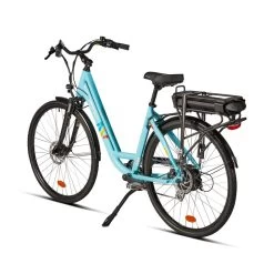 Vélo Ville électrique - NEOMOUV Sinapia Hydraulique - Turquoise -Fishing Shop velo ville electrique neomouv sinapia hydraulique turquoise 2