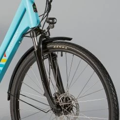 Vélo Ville électrique - NEOMOUV Sinapia Hydraulique - Turquoise -Fishing Shop velo ville electrique neomouv sinapia hydraulique turquoise 3